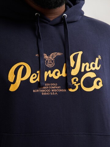 Petrol Industries Sweatshirt i blå
