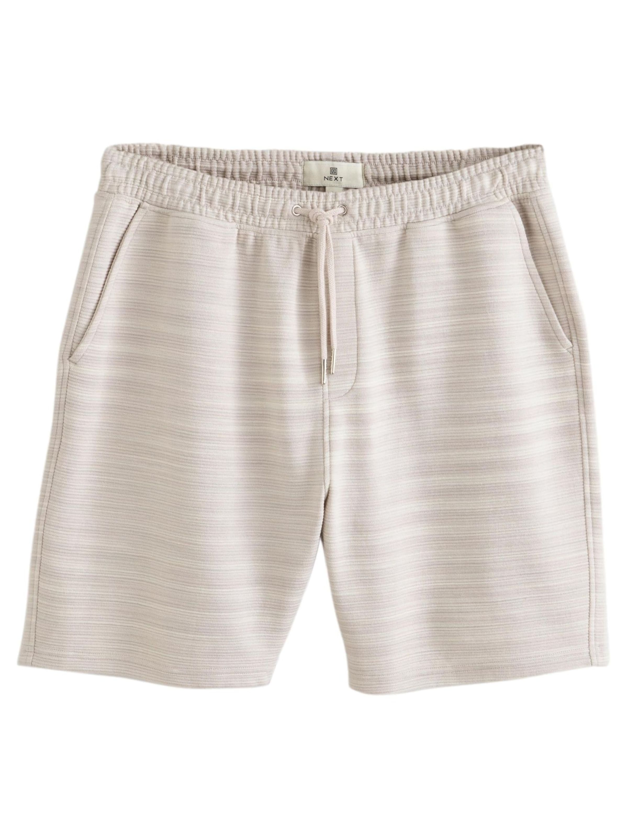 Next Regular Pants in Beige: front