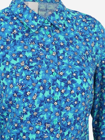 Y.A.S Košilové šaty 'SAVANNA' – modrá