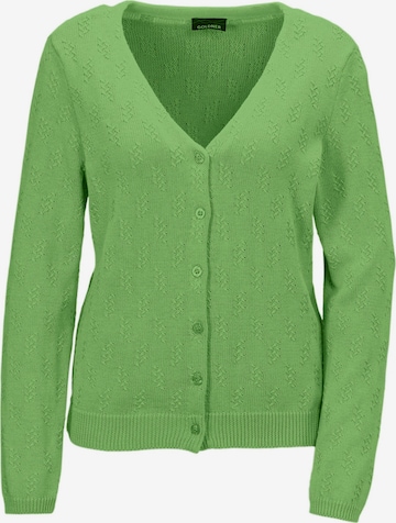Cardigan Goldner en vert : devant