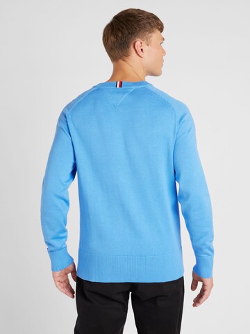 TOMMY HILFIGER Pullover in Blau