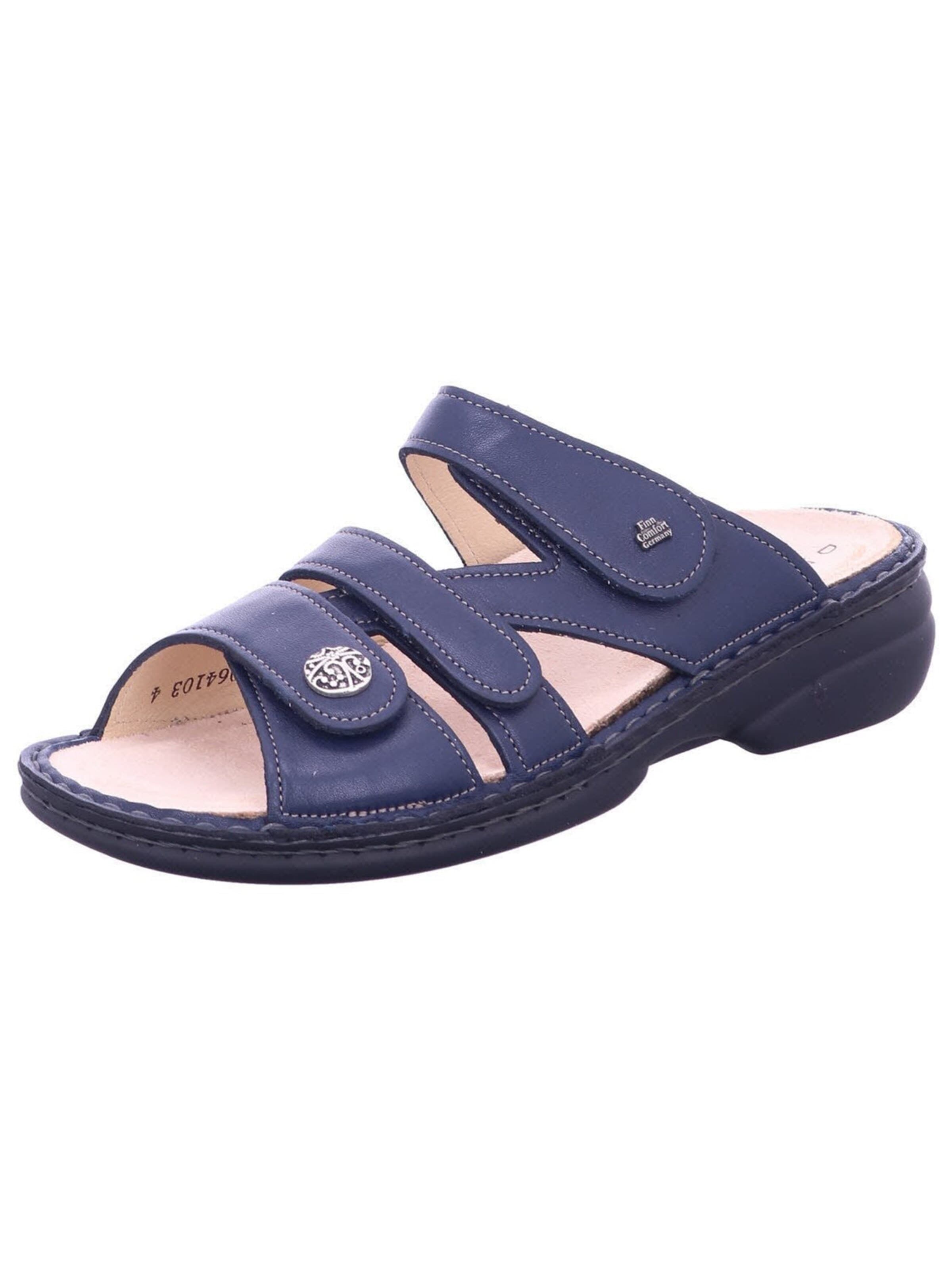 Zoccoletto '82568 272042' di Finn Comfort in blu: frontale