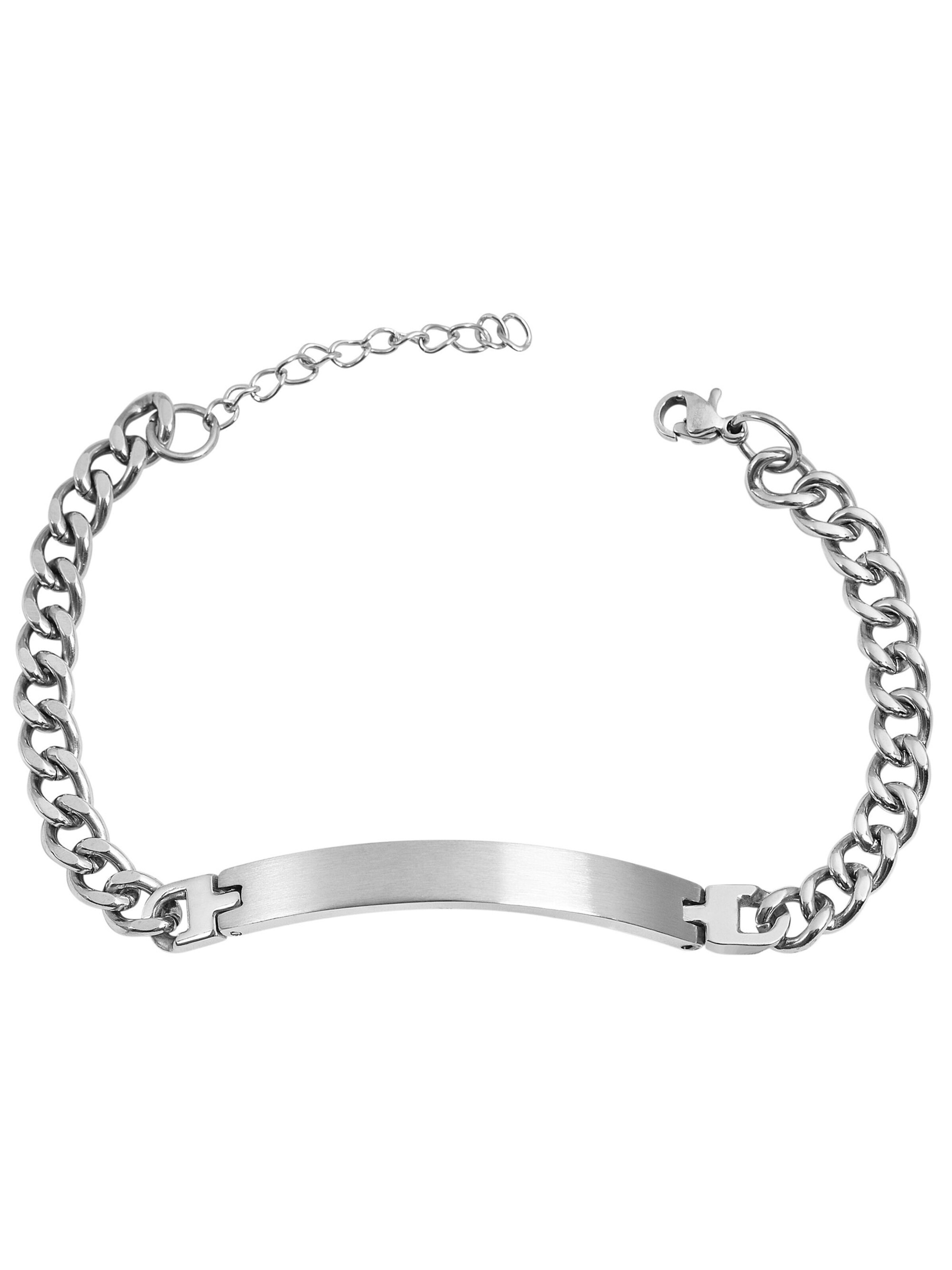 Akzent Bracelet 'Hannu' in Silver: front