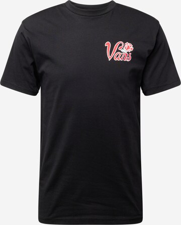 VANS T-shirt 'PASA' i svart: framsida