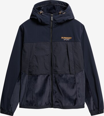 Superdry Functionele jas in Blauw: voorkant