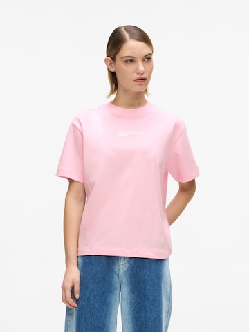 KARL LAGERFELD JEANS Tričko - Ružová