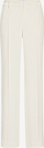 Wide Leg Pantalon à plis MADELEINE en blanc : devant