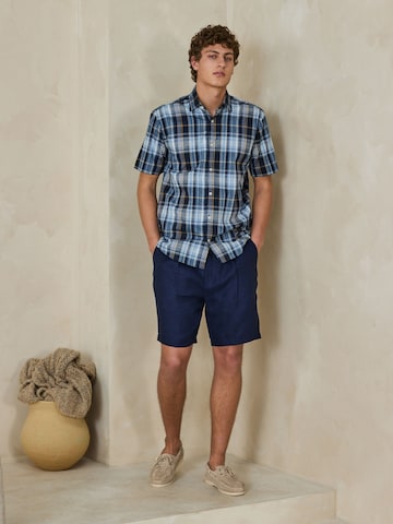 Next Regular Fit Hemd in Blau