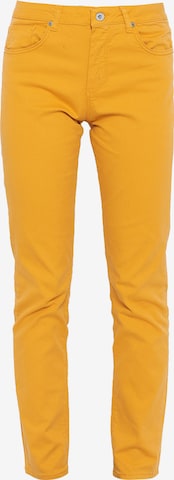 geltona Giorgio di Mare Prigludęs Kelnės 'Teodora': priekis