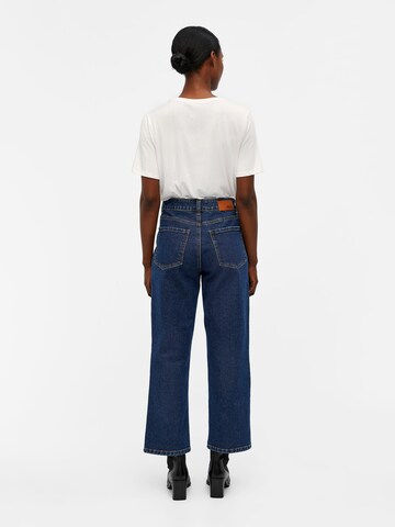 OBJECT Wide Leg Jeans in Blau