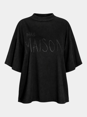 Made By Society Shirt 'MONOLITH T-shirt - T27578' in Black: front