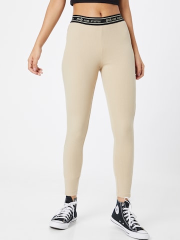 Esmé Studios Skinny Leggings 'April' in White: front