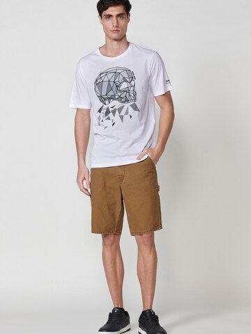 KOROSHI Shirt in Wit