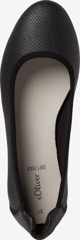 s.Oliver Ballet Flats in Black