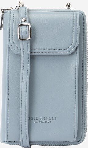 Seidenfelt Manufaktur - Bolso de hombro 'Calla' en azul