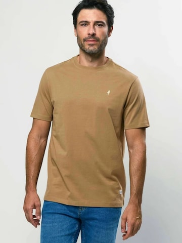 MCS T-Shirt 'Felix ' in Braun: Vorderseite