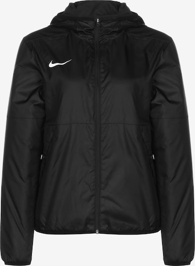 NIKE Athletic Jacket in Black / White, Item view