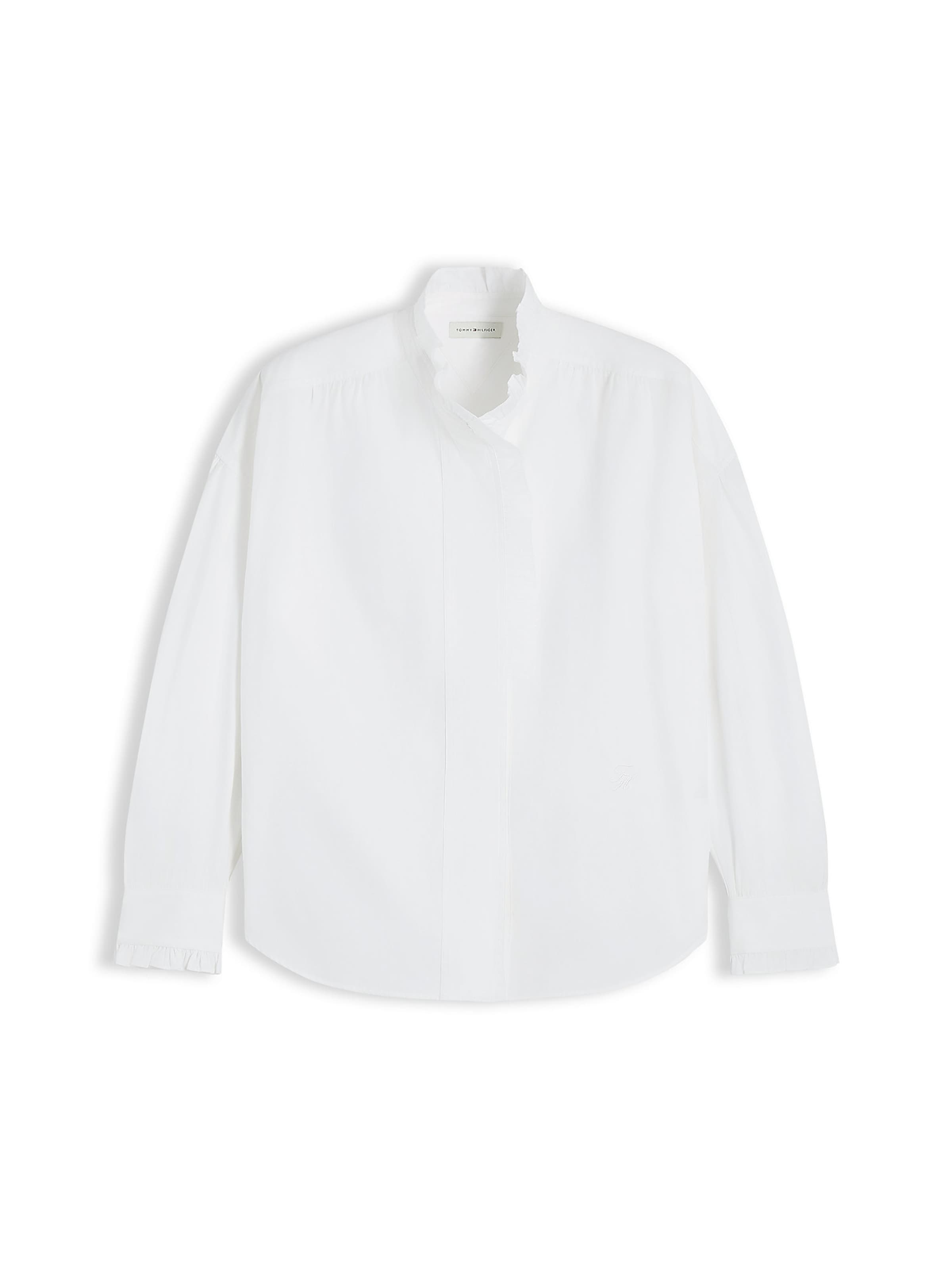 TOMMY HILFIGER Blouse in Wit: voorkant