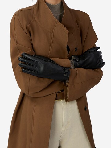 Victoria Hyde Handschuhe ' Karsa ' in Schwarz