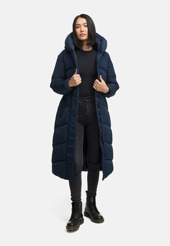 NAVAHOO Winter coat 'Eisblick 14' in Blue