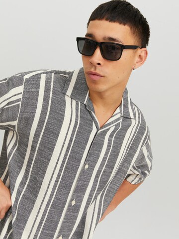 JACK & JONES Comfort Fit Hemd 'Cabana' in Schwarz