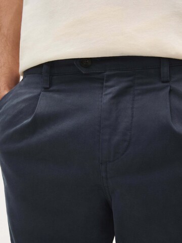 Scalpers Loosefit Bandplooibroek 'Nos Firenze' in Blauw
