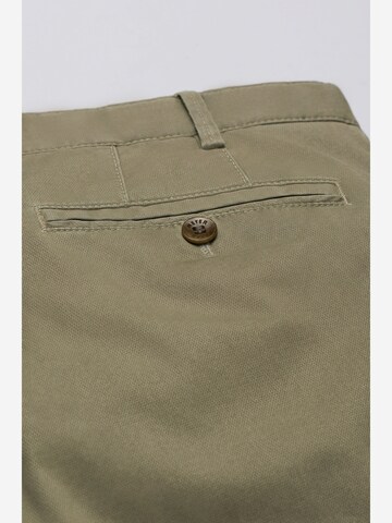 Regular Pantalon chino 'Oslo' MEYER en vert