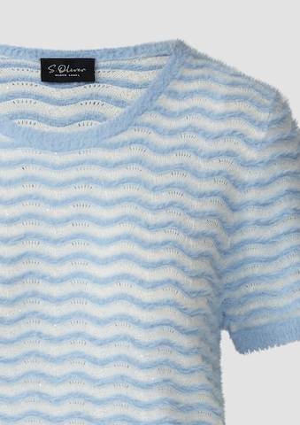 Pull-over s.Oliver BLACK LABEL en bleu