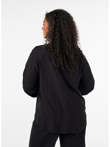 Zizzi Bluse i sort