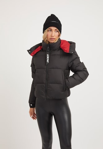 Veste d’hiver JACK1T en noir : devant