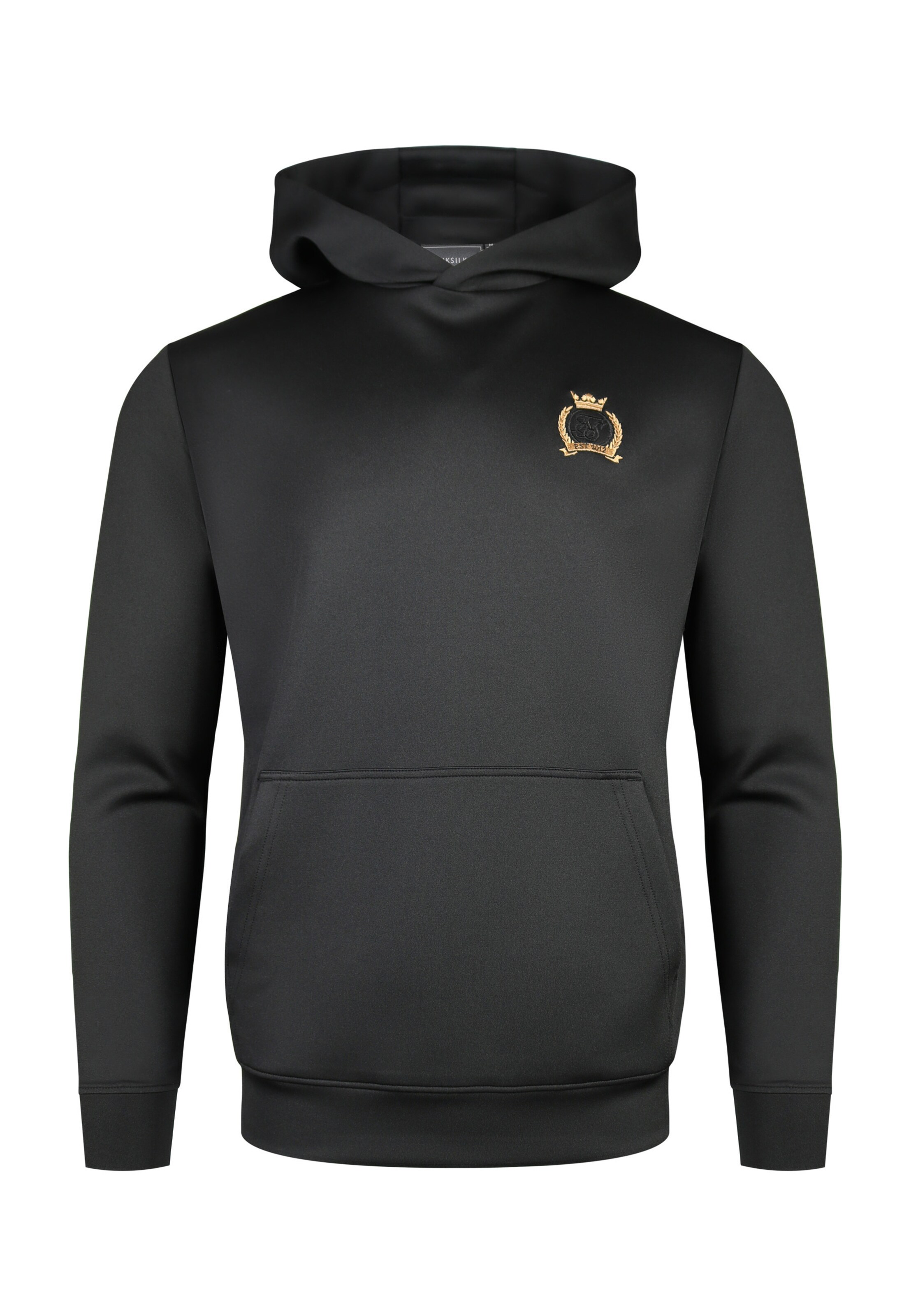 SikSilk Sweatshirt 'Essentials' in Black: front