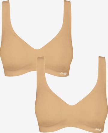 SLOGGI - Sujetador 'ZERO Feel' en amarillo: frente