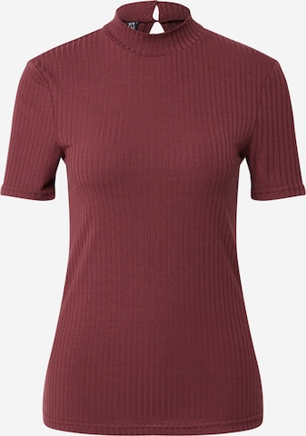 PIECES T-shirt 'Kylie' i röd: framsida