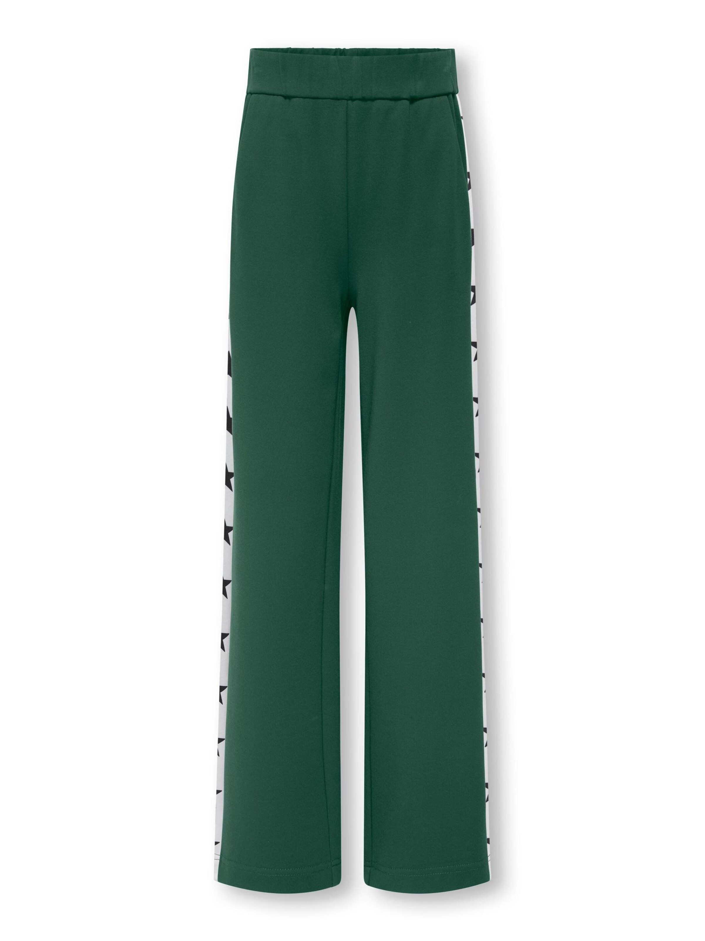 ONLY GIRLS - Loosefit Pantalón 'KOGPoptrash' en verde: frente