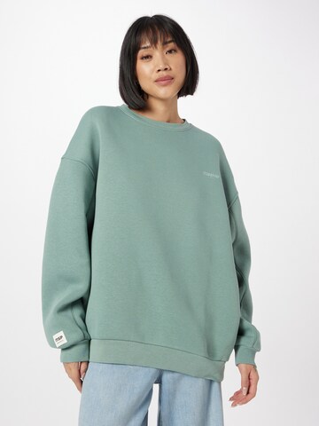 Misspap Sweatshirt in Grün: Vorderseite