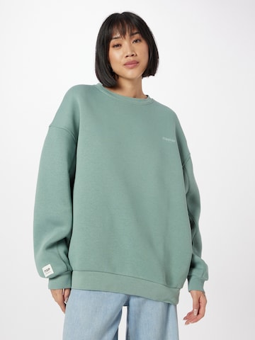 MisspapSweater majica - zelena boja: prednji dio