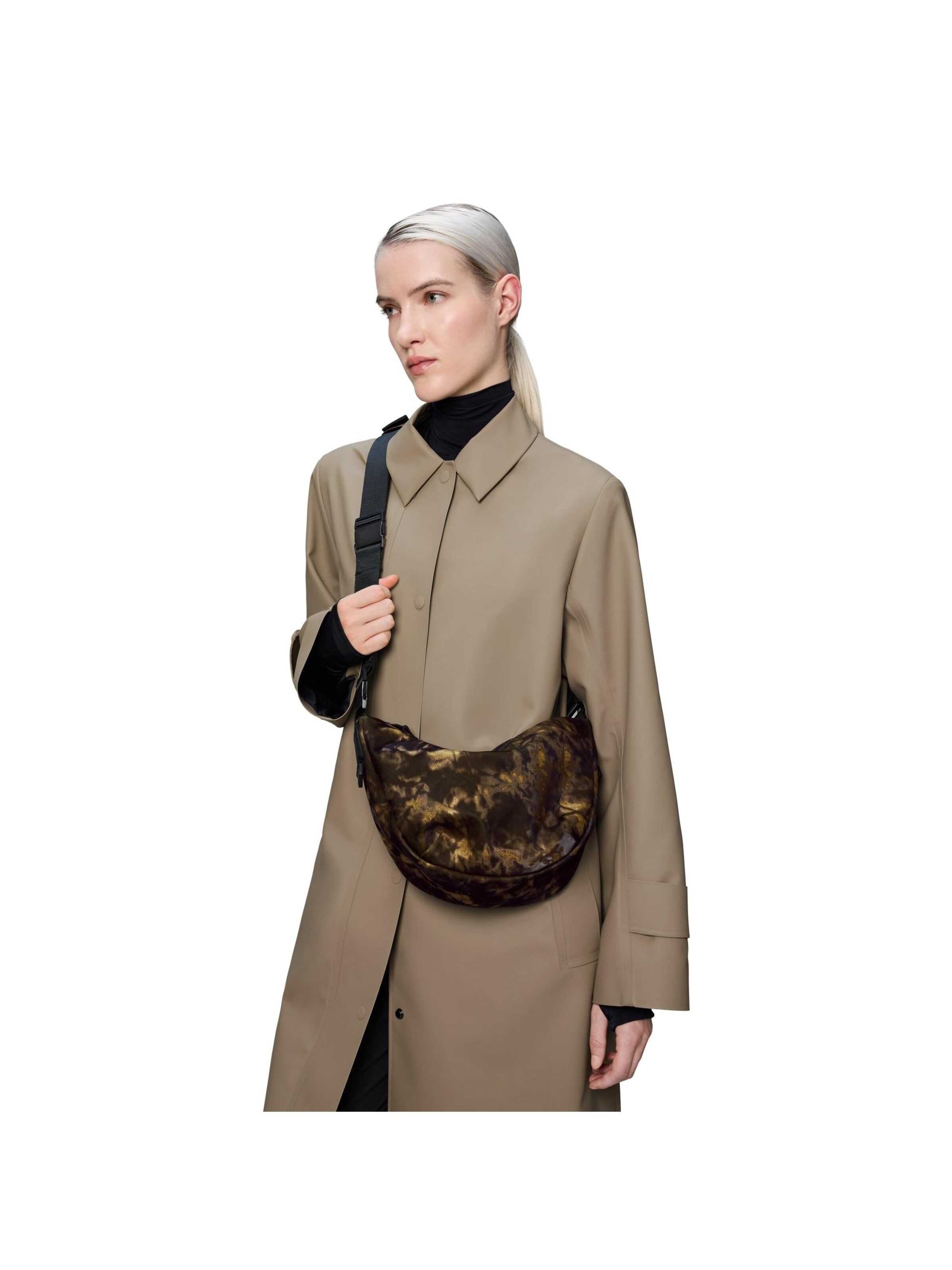 RAINS Shoulder Bag 'Valera' in Brown