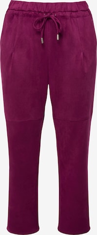 Ulla Popken Pants in Purple: front