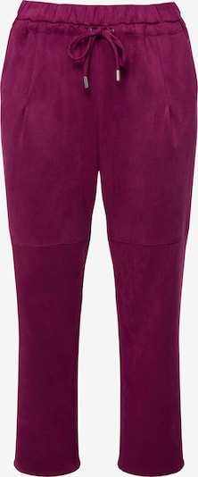 Ulla Popken Pantalon en violet, Vue avec produit