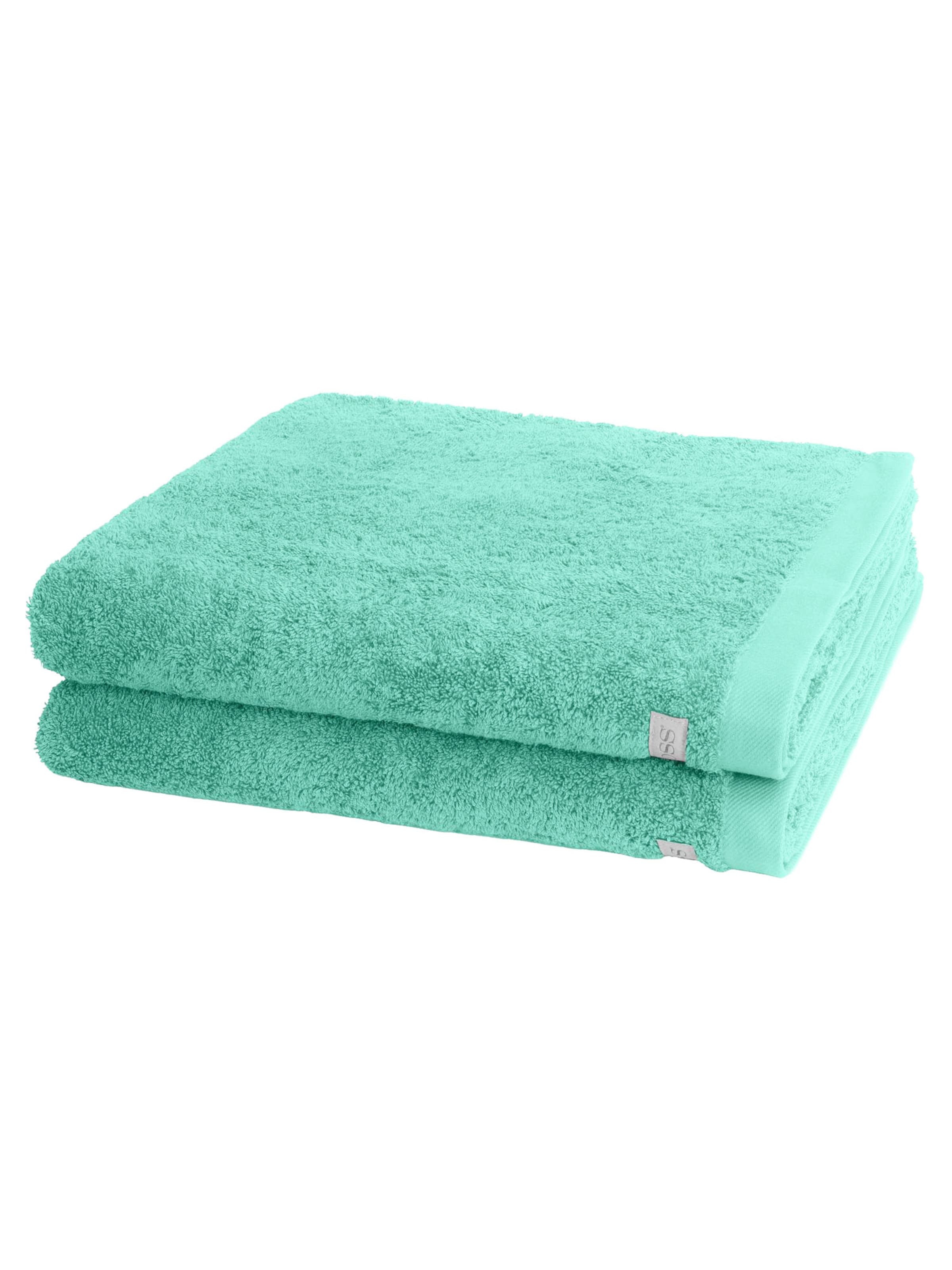 ROSS Handtuch 'Sinfonie'‌‌‌ in Blau: Vorderseite