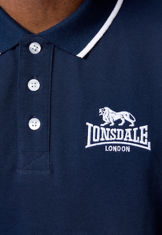 LONSDALE Poloshirt 'Ballygalley' in Blau: Vorderseite