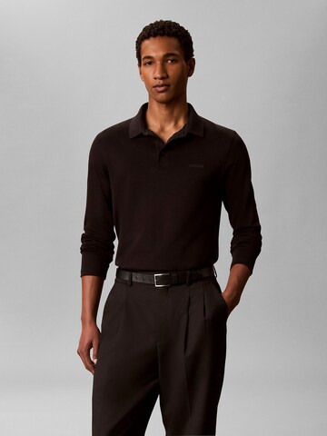 Calvin Klein Shirt in Zwart: voorkant