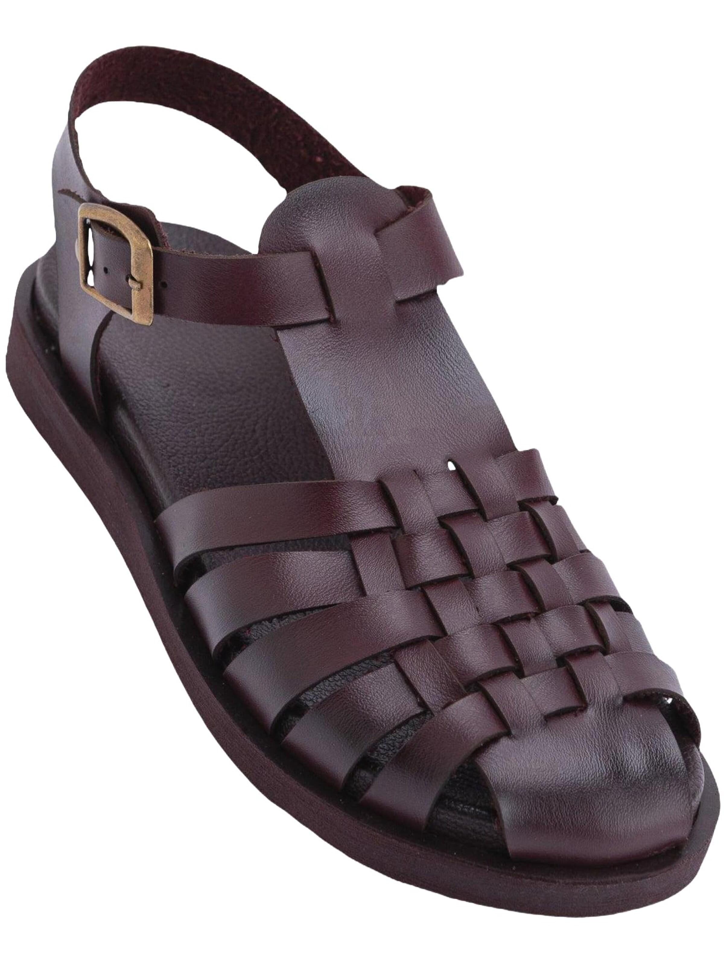 Limoya - Sandalias 'Lindy' en rojo: frente