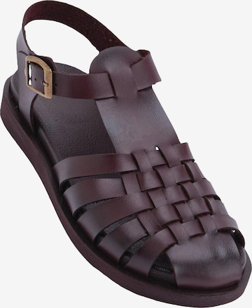 Limoya - Sandalias 'Lindy' en rojo: frente