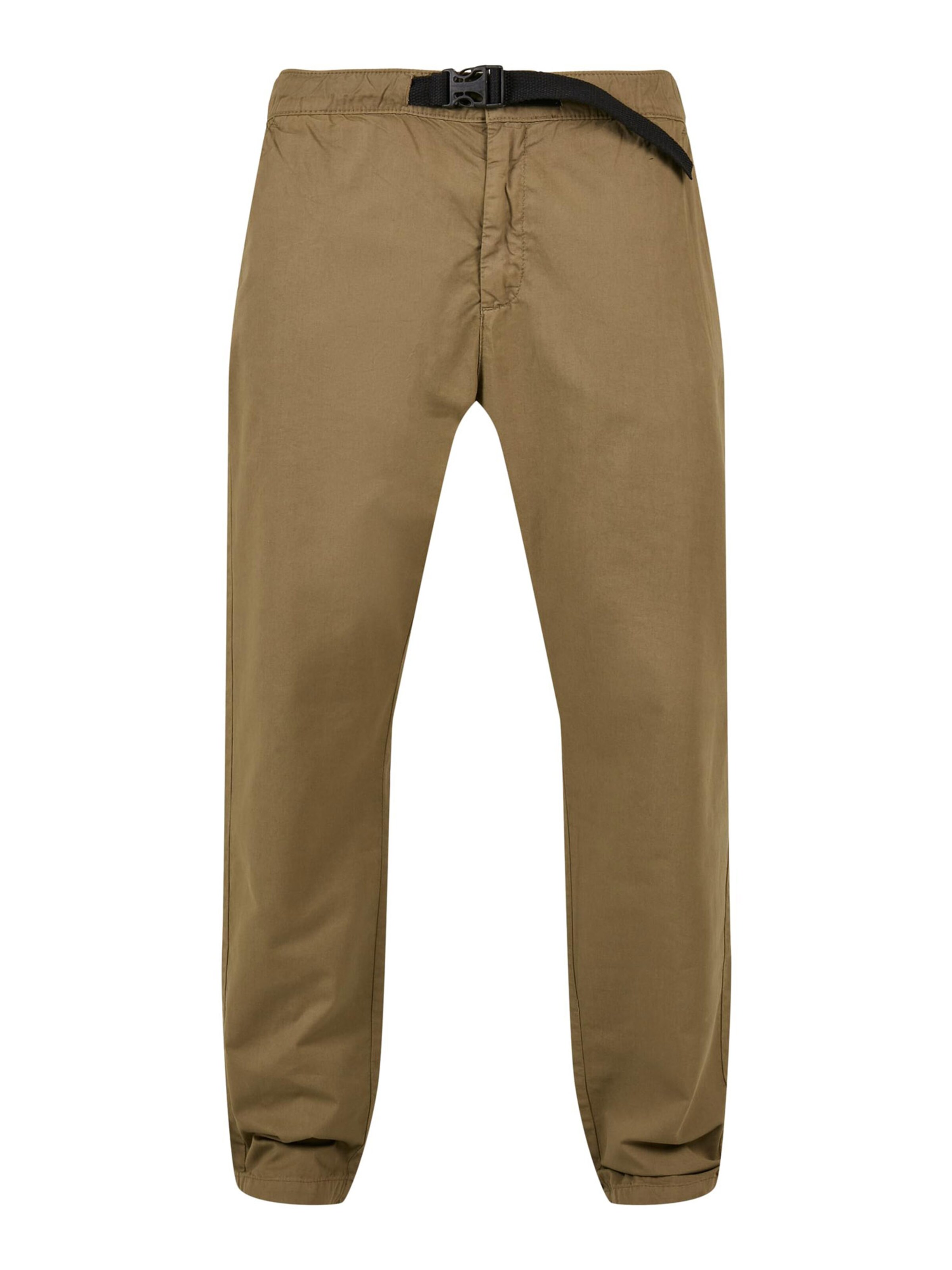 Pantalon chino Urban Classics en vert : devant