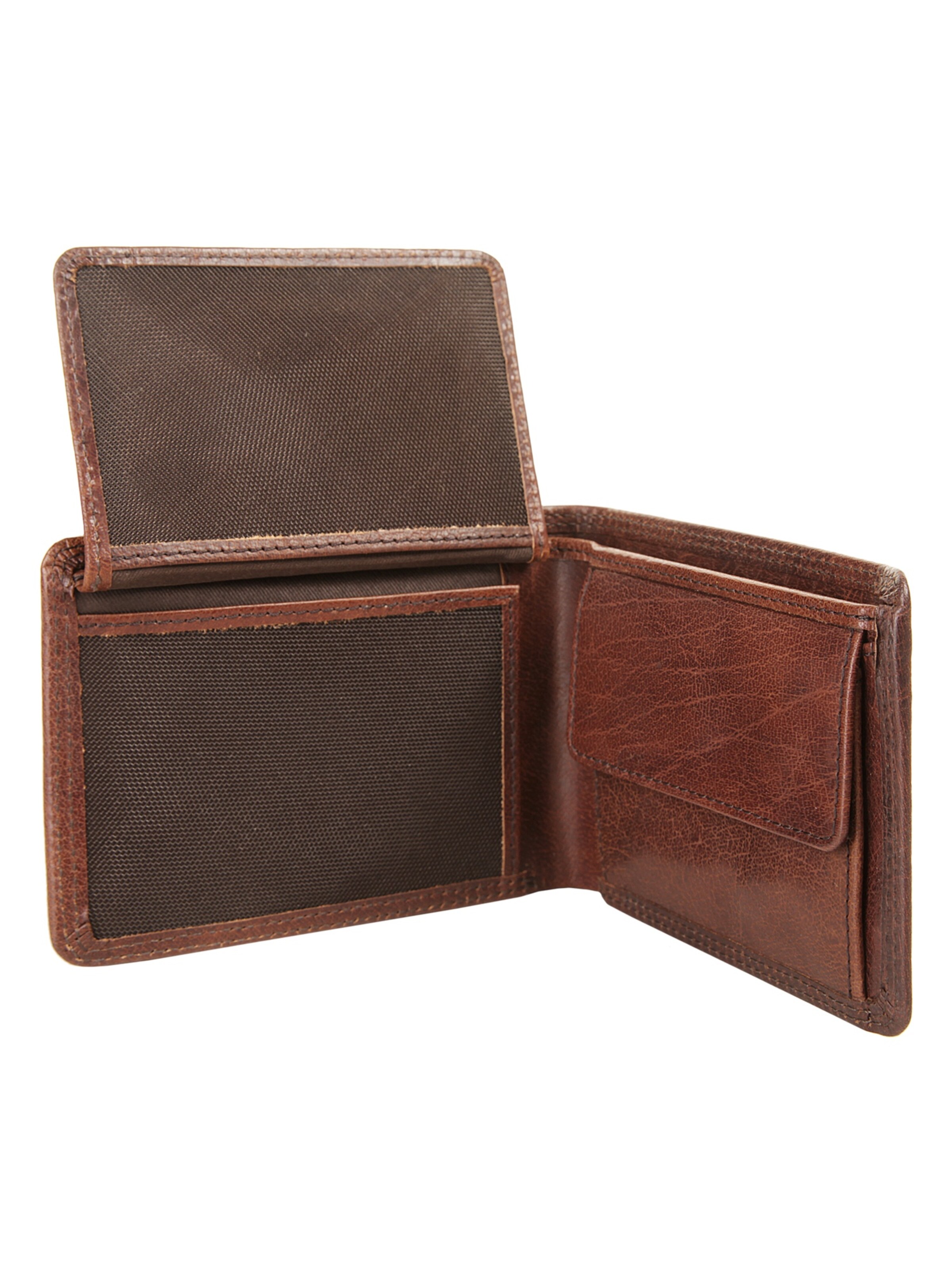 BODENSCHATZ Wallet 'Bodenschatz Geldbörse' in Brown