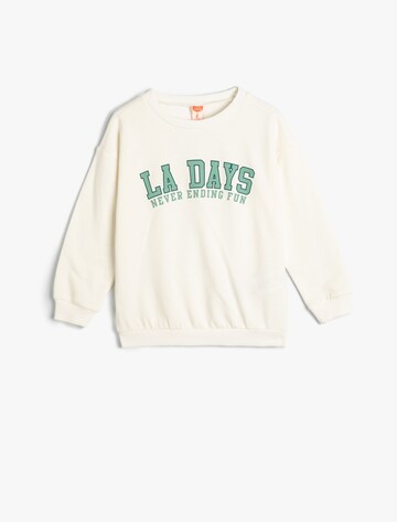Koton Sweatshirt in White: front