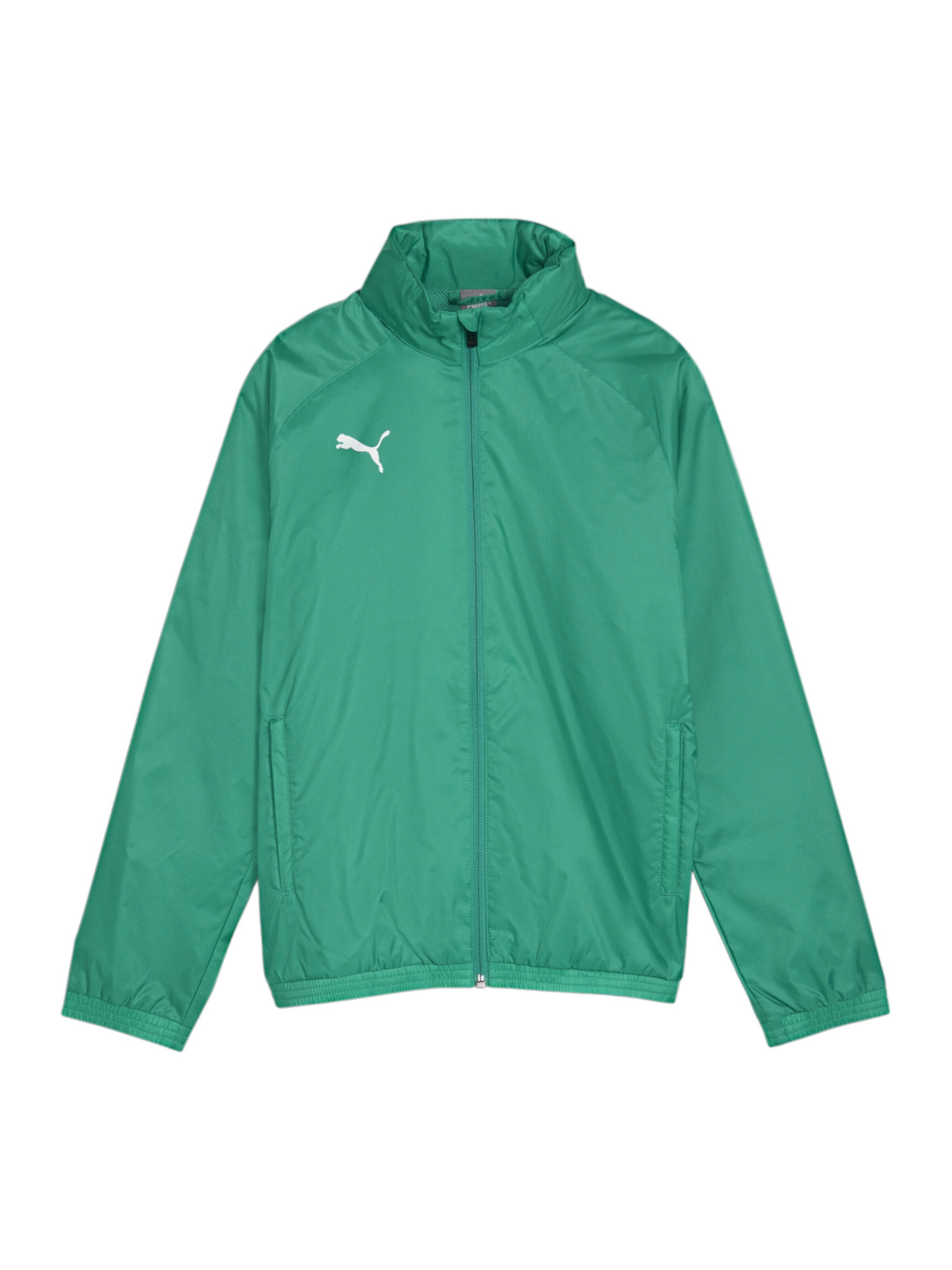 PUMA Sportjacke in Grün: Vorderseite