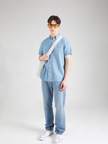 LEVI'S ® Regular fit Button Up Shirt 'SS Authentic Button Down' in Blue