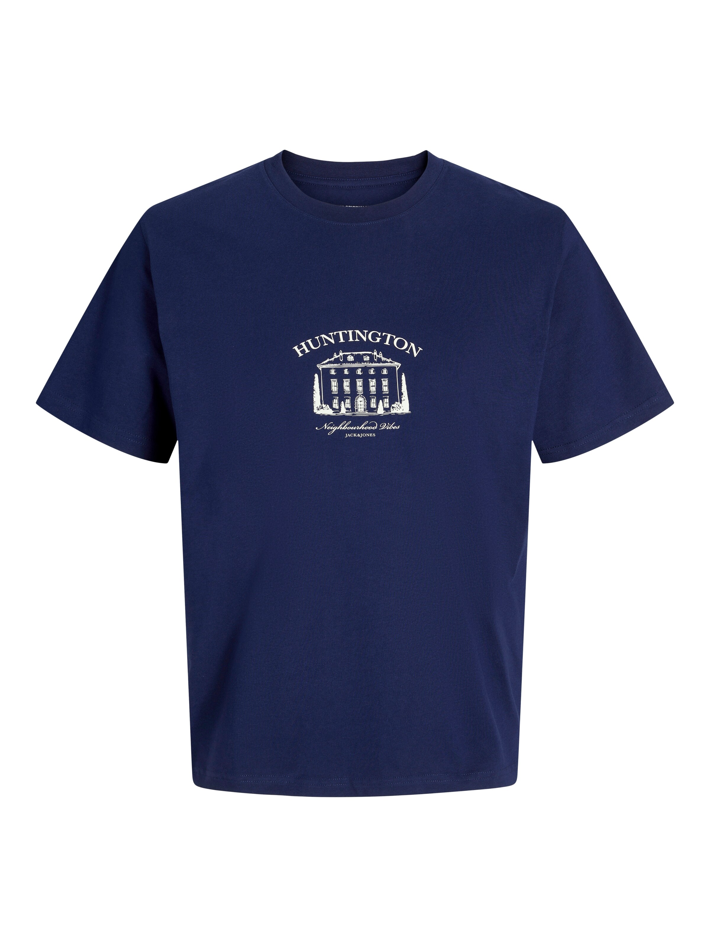 JACK & JONES T-Shirt 'JORBOSTON' in Blau